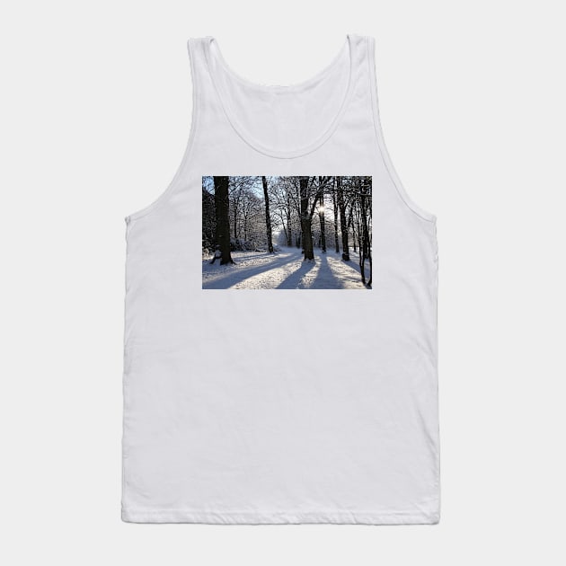 Winter Shadows Tank Top by JohnDalkin